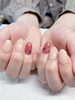 「シンプルかわいい【札幌市南区川沿 ネイルサロン nailsalon  Rubino】」