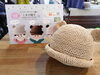 エコアンダリヤのちびっ子帽子「♡編み物作品♡」