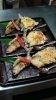 天然鮎塩焼きとカキグラタン「鮎の季節がやってまいりました☆」