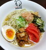 和風冷し850円「らーめん西や」