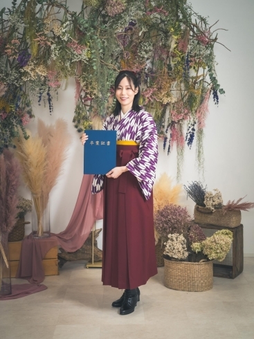 「＜卒業記念＞大切な日の思い出を、袴を着て彩りませんか？【フォトスタジオ 小樽 DUO】」