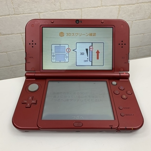任天堂 NEW 3DSLL RED-001「任天堂 NEW 3DSLL RED-001をお買取りしました!【銀座パリス北千住学園通り店】」