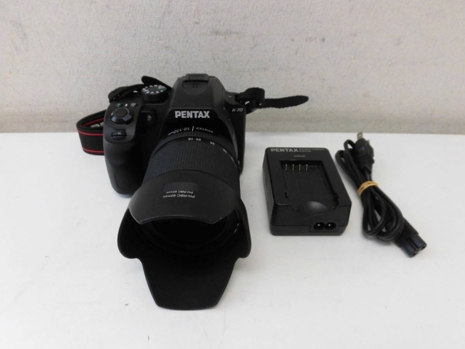 PENTAX ペンタックス K-70 カメラ「PENTAX ペンタックス K-70 SMC PENTAX-DA1:3.5-5.6 18-135mm ED AL ボディ レンズの買取は札幌市白石区の大吉白石栄通店にお任せ下さい。」