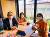打ち合わせ終了後に一枚「「ＥＮ-DO企画」さんと打ち合わせ(^^)」