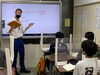 中学生は真剣そのもの！サスガ受験生です「ネイティブのレッスン始めました♪」