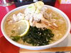 「ちんちん亭の新メニュー！背脂塩らー麺は、夏におすすめラーメンです！」