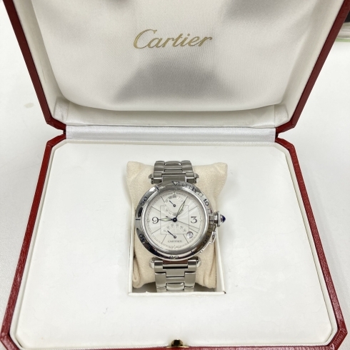 カルティエ　パシャ「【Cartier カルティエ　高価買取　高価買取】横浜市横浜駅の買取専門店「おたからや　横浜本店」電話相談無料＆査定無料♪」