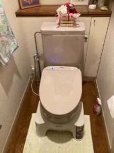 施工前「吹田市　H様邸　トイレ交換工事」