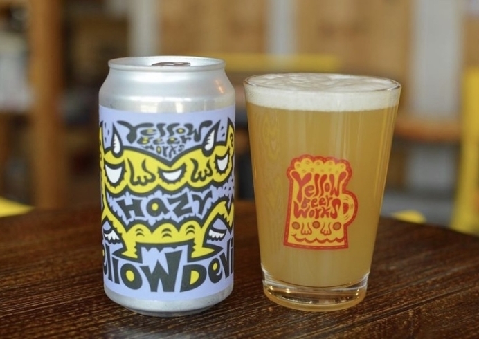 「お待たせ致しました！hazy yellow devil 〚福島市　クラフトビール〛」