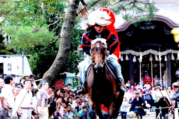 流鏑馬神事（7月15日）「金峯神社」