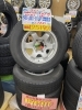 「【中古 タイヤ×アルミ】195/80R15 107/105L LT 4本セッット　￥25,190」