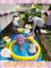 日陰でお水遊び☆「お水遊び再開！【交野市・小規模保育園】」
