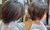 髪質改善Before after「髪質改善」