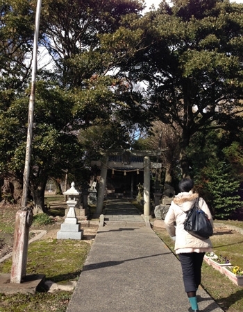 唐王神社参道