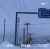 雪中ランニング「☆心の筋トレ☆」