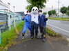 花壇「パンダの花壇作り☆」