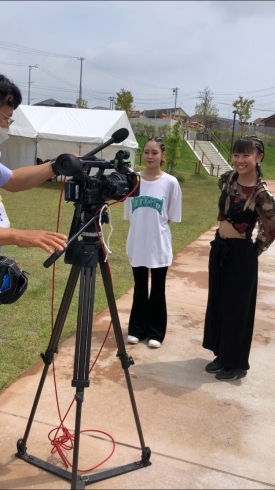 袋井フェスタでRESPECTが取材をうけました❤︎「浜松市東区　ダンススクール　生徒募集中」