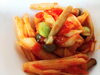 ペンネのトマトソース「週替りは★カレイのホイル焼き★」