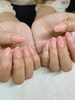 「ピンクグラデーション【札幌市南区川沿 ネイルサロン nailsalon  Rubino】」