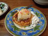 「パンケーキ作りました☆」