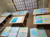 一週目…手は絵の具だらけです☺️「夏のお楽しみ～作品作り～」