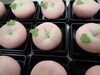 練り切り　朝顔「上生の依頼　練り切り製朝顔」