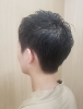 ナチュラルショートスタイル。「【仙台/駅前/北目町通り/理容室/床屋】ツーブロックからナチュラルショートヘアに！【カット/メンズカット/ショートスタイル/ムーヴショート】」
