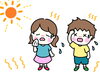『夏・暑い』「『夏・異常に暑すぎます。』」