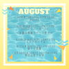 8月「⚫︎8月の予定⚫︎」