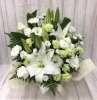 御供　アレンジ花「♬お盆花　寄せ植え♬」