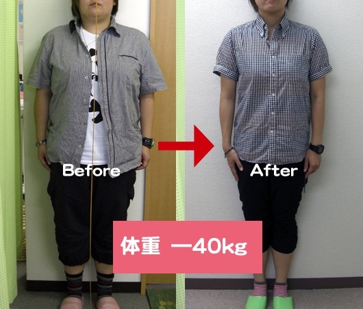 １年でー４０キロ！！「１０キロ以上ダイエットしたい方！！　何をしても痩せなかった方！！　必見!!」