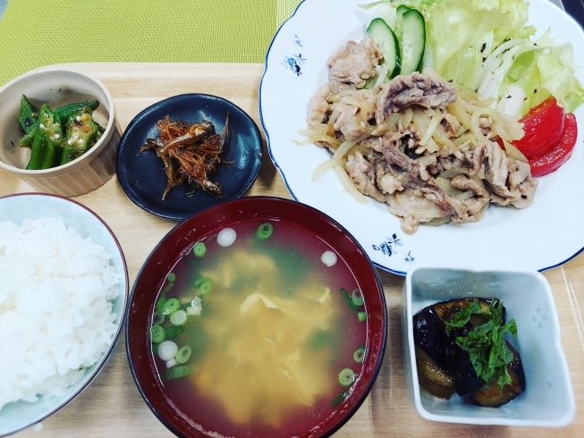 気替わり定食　美明豚みそ生姜焼き「気替わり定食Ａ」