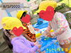 ミルクでーす。はいどーぞ♡「楽しいプールあそび(≧∀≦)【交野市・小規模保育園】」