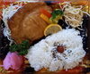 「明日の日替り弁当はカレー醤油ポークソテー」