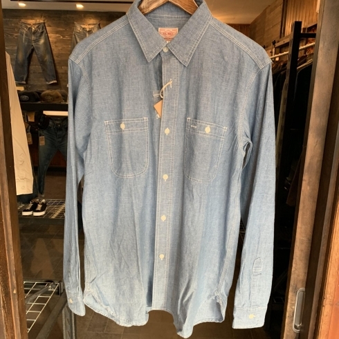 「BIG MIKE CHAMBRAY SHIRT (ビッグマイク シャンブレーシャツ)」