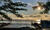 朝5時半頃の小樽港(水天宮より)「Good morning Otaru!  [11th August]」