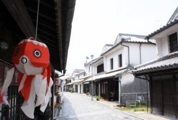 柳井市『白壁の町並み』