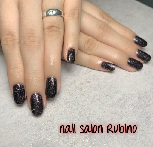 「ブラックユニコーン【札幌市南区川沿　nail salon Rubino】」