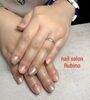 「シンプルデザイン【札幌市南区川沿　nail salon Rubino】」