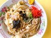 「南魚沼の老舗町中華でランチ。大ぶりのえびの存在感がスゴイ！あんかけ系がオススメです！」