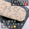 １丁目のたま　裏側はクロスと同柄なの！「【新着！】ねこメガネケース！どうでしょう！」