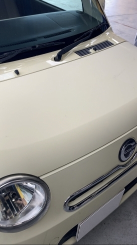 before「滋賀県湖南市にある、お車のキズ凹み修理の専門店の湖南鈑金です❗️今回は経年劣化したお車のツヤ引きを、ツルツルに復活させて頂きました(๑╹ω╹๑ )」