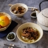 「「京たけのことしめじのお茶漬」を使ったお茶漬【長岡京・京たけの子 小川】」