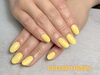 「イエローネイル　【札幌市南区川沿　nail salon Rubino】」