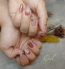 チェックネイル「お客様ネイル」