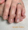 「シンプルネイル【札幌市南区川沿　nail salon Rubino】」