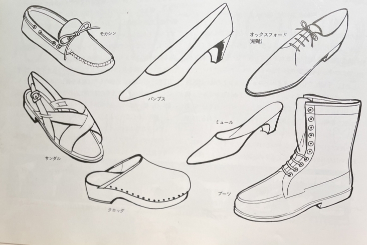 「7種類の基本的な靴のスタイル」