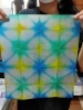 「[刈谷市絵画教室奈つりん 「うちわ用 板染め 制作中！」]」