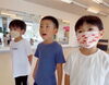 男子もふざける子も集中してきます「函南　英語&ダンス　高い習得率」