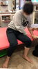 麻痺側に向かって臥位へ「【脳卒中/脳性小児麻痺】端座位から臥位へ【リハビリ】」